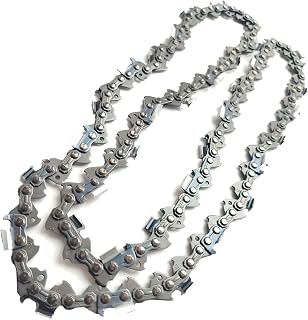 HAOYU Manganese Steel Chainsaw Chain 12"/14"/16"/18"/20" Heat-Treated Wear & Crack Resistant Chain for Professional Logging | Compatible with Stihl, Husqvarna, Echo (18.0, Inches 058 72DL 0.325)