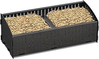 Pelletkorb für Kaminofen,Korb für Pelletbrenner,Pelletbrennkorb,48 * 20 * 17cm,5kg, im Holzofen oder im offenen Kamin,Pellet Basket