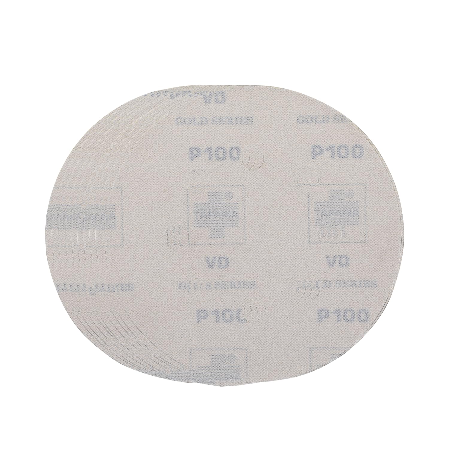 Taparia 5" Velcro Disc With 8 Holes, Grit 100 - Pack Of 20 (Vdg 58100)-image-39