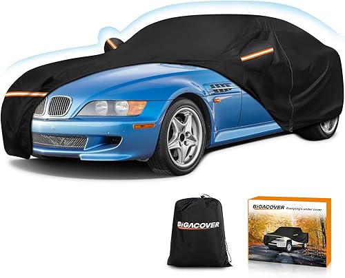 Miniatura 18 de Funda impermeable para automóvil para New Beetle, protección resistente para todo tipo de clima, cubierta ligera para exteriores, resistente al