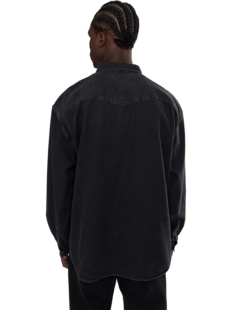 Black AllSaints Fenton Shirt