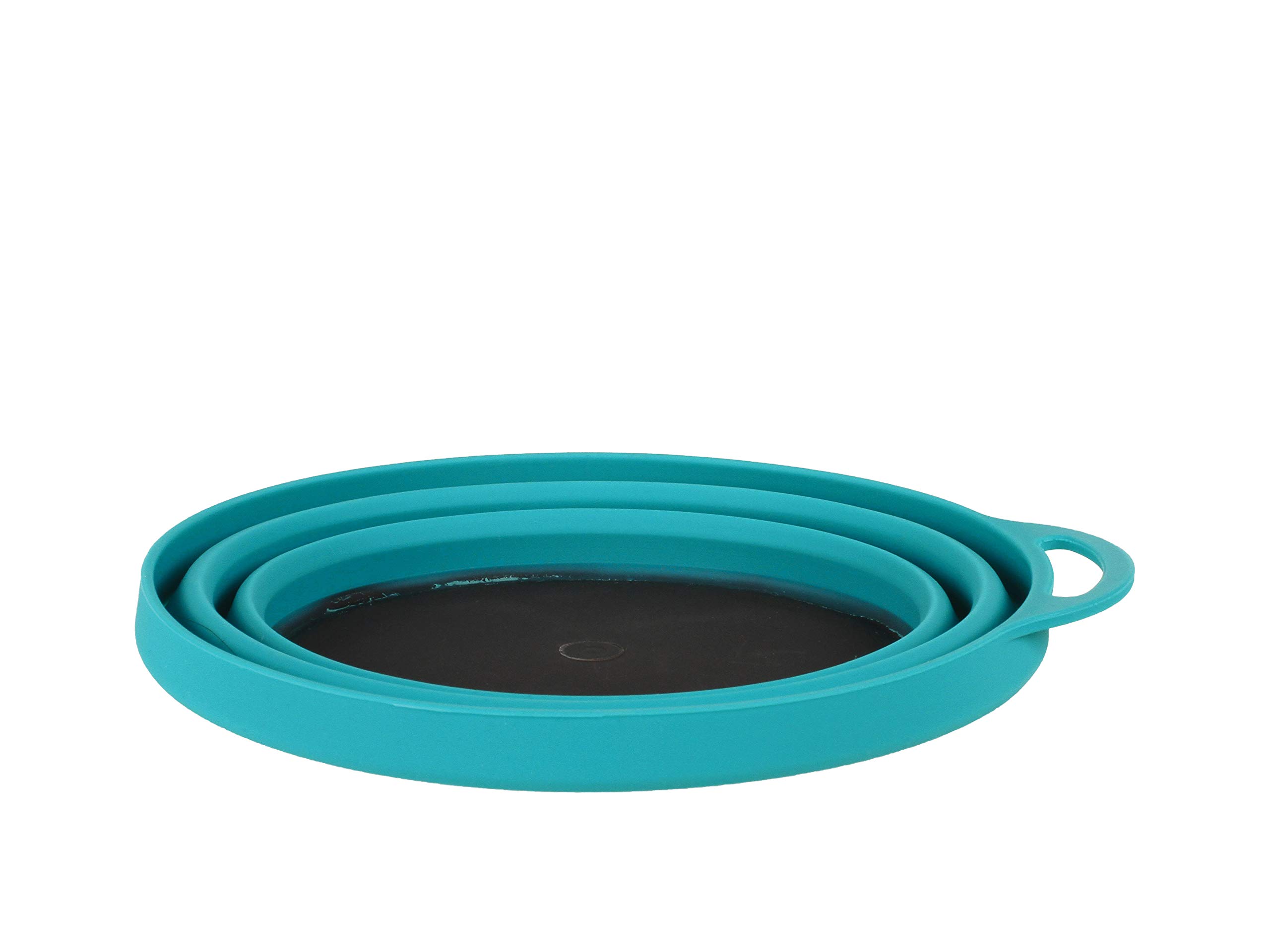 Lifeventure Ellipse - Set di Posate in plastica ad Incastro per Campeggio, Viaggi e attività all'aperto, Colore: Foglia di tè
