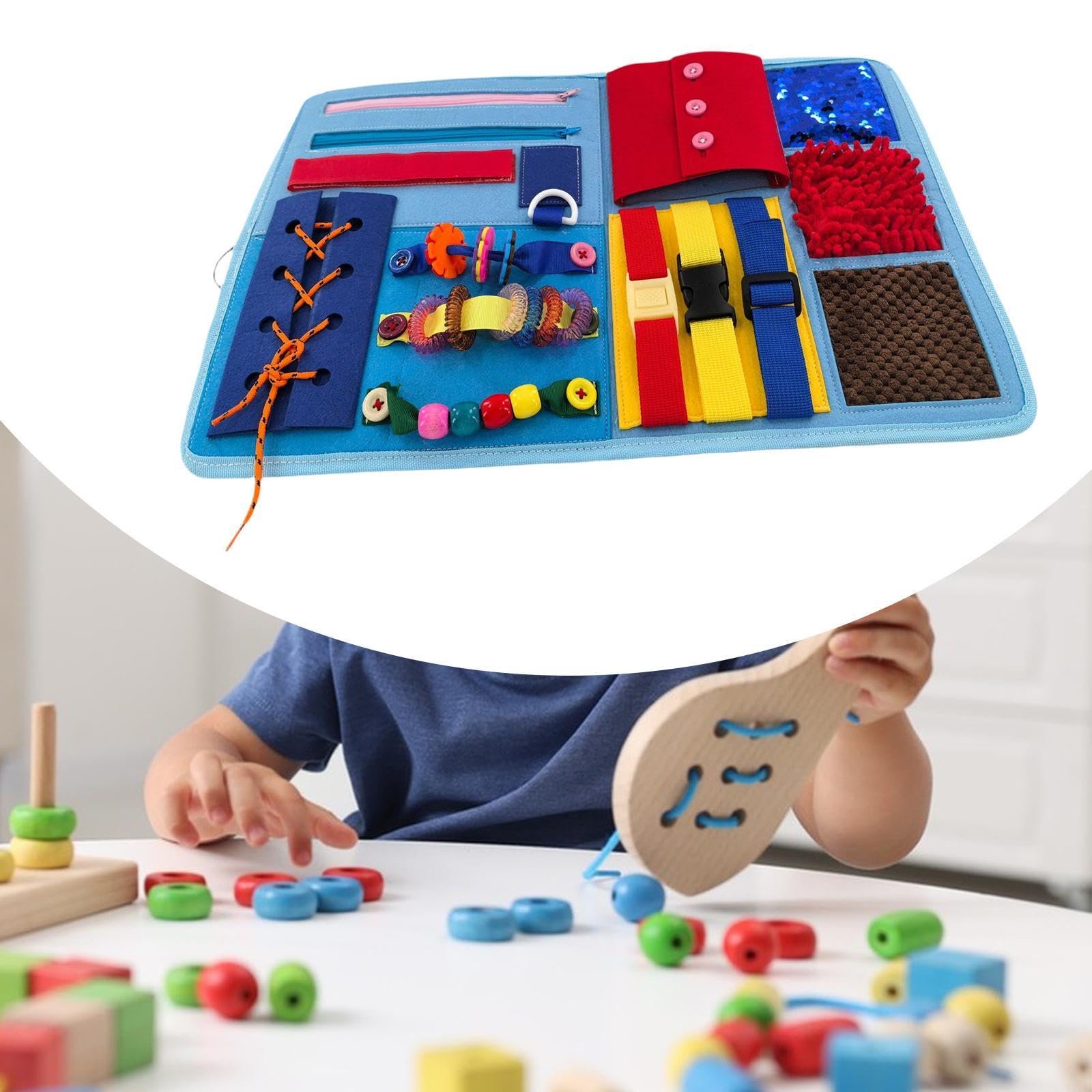Fühlmatte für Senioren – Multifunktionale, Leichte Spieldecke mit Verschiedenen Aktivitäten