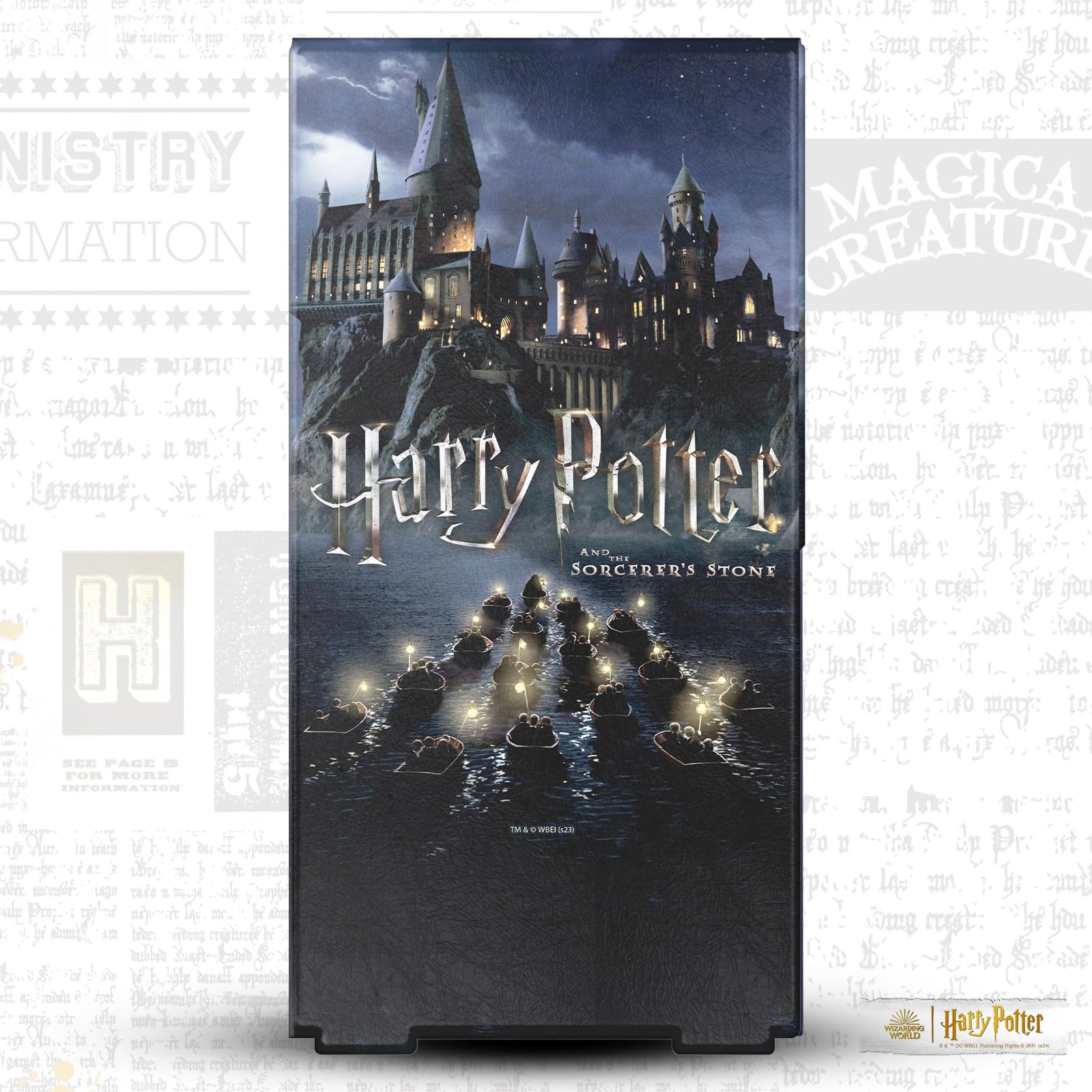 Head Case Designs Sous Licence Officielle Harry Potter Château Graphiques Enveloppement De Console De Jeu Et Skins Pour Manette De Jeu Ensemble compatible avec Xbox Series X