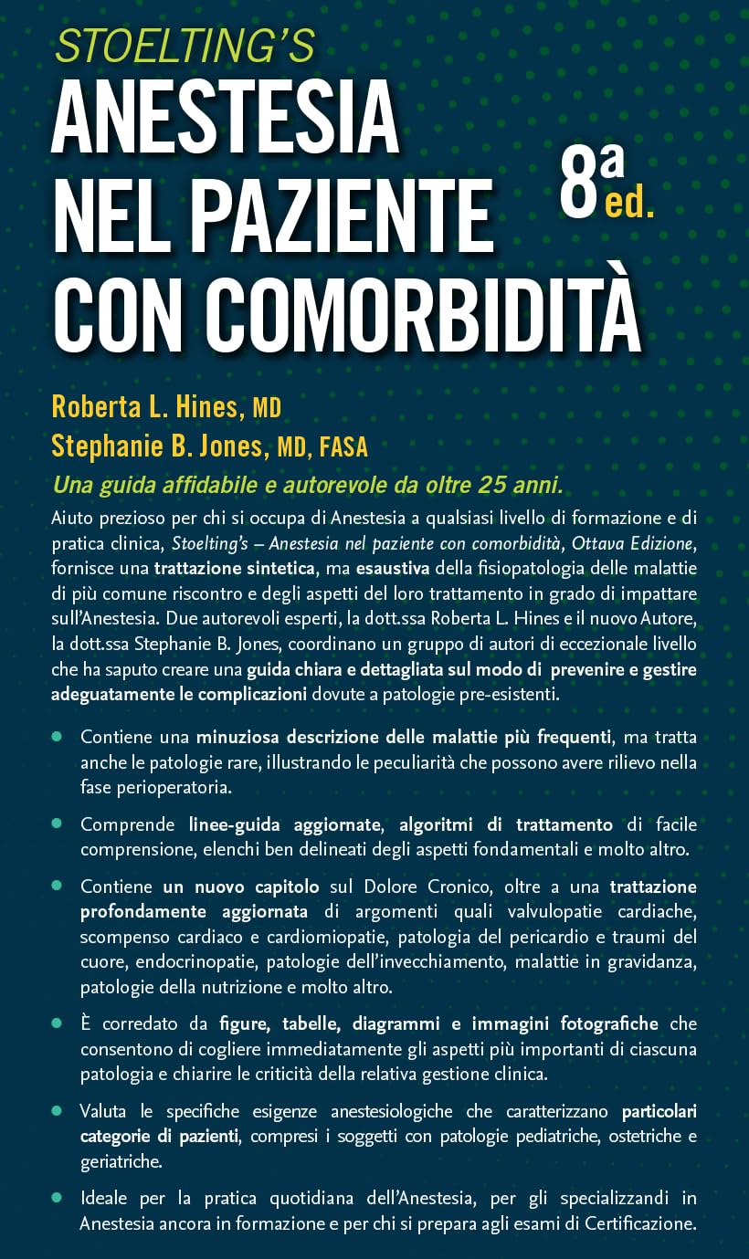 Stoelting's. Anestesia nel paziente con comorbidità