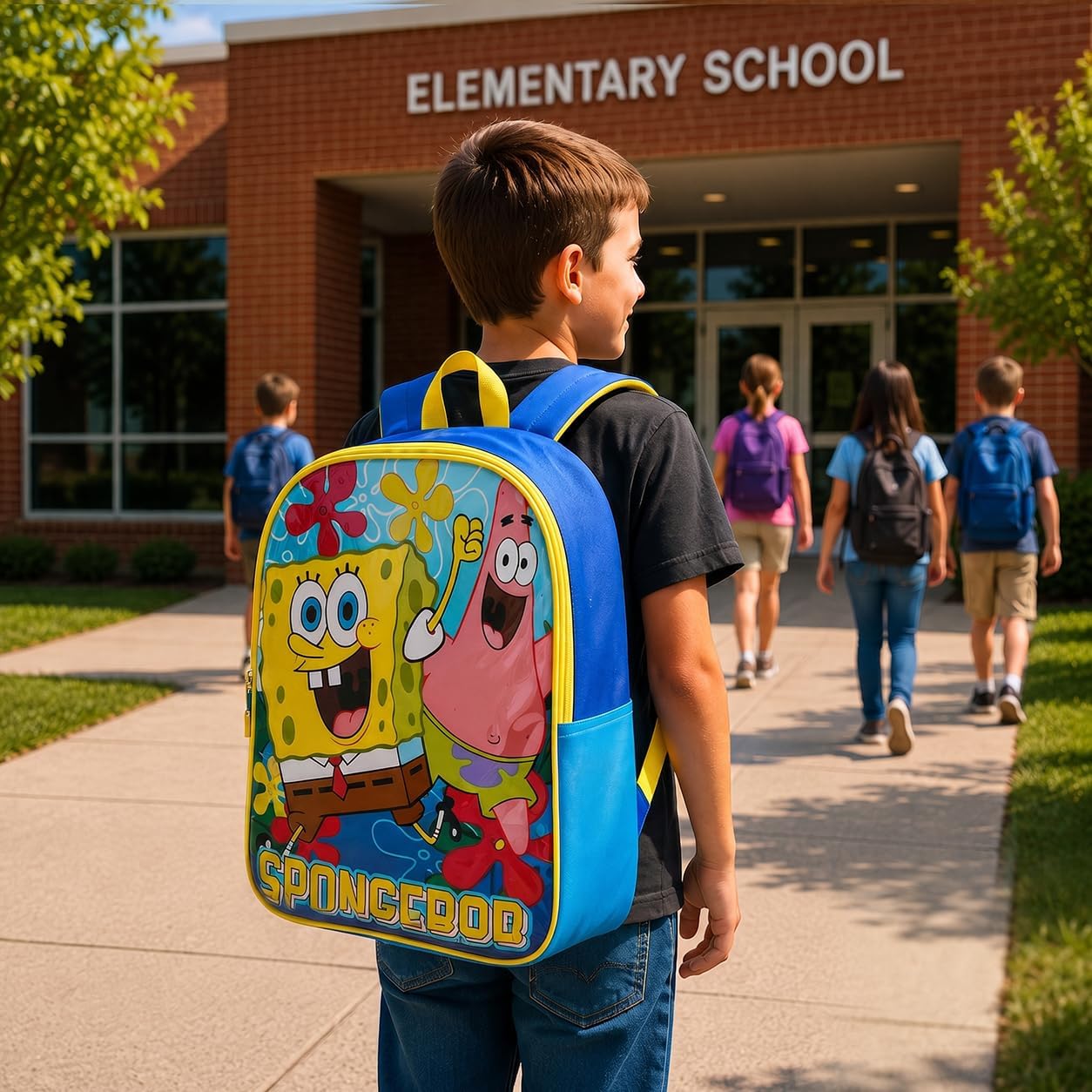 Nickelodeon Spongebob Squarepants Toddler Boy Backpack