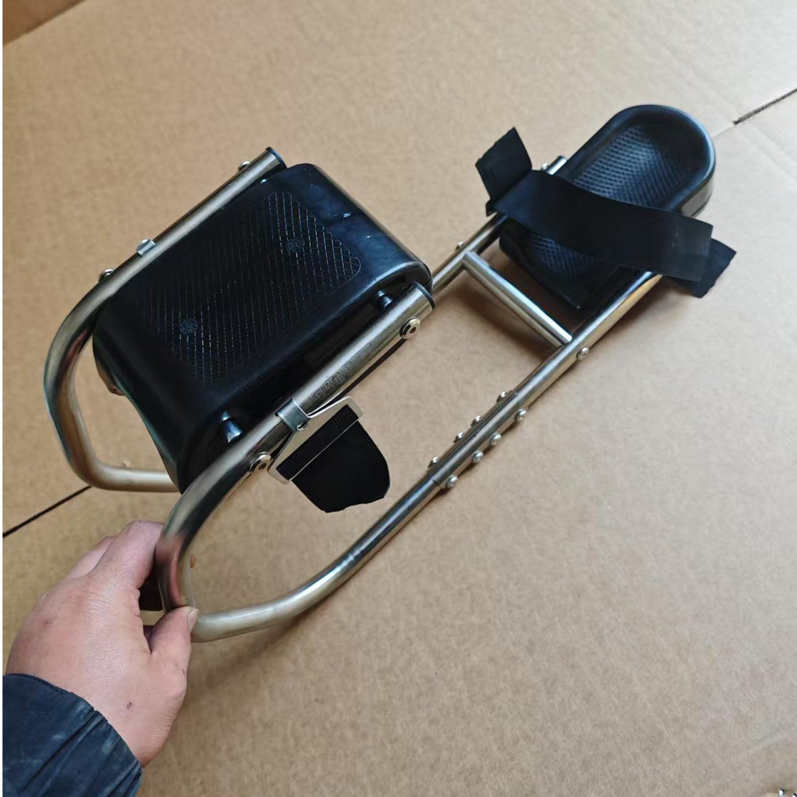 Asiento de Rodillas para Jardinería 2 en 1 Asiento Ergonómico Desmontable | Almohadilla de Rodillas para Jardinería Para Mujeres Hombres Soporte Tobillo Trabajo al Aire Libre Construcción