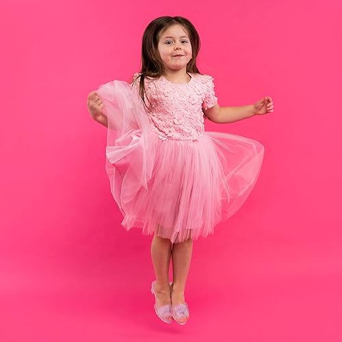 Miniatura 6 de Expressions - Paquete de 4 zapatos de realeza de vestir con tacones en bolsa de transporte se adapta a zapatos de niños pequeños talla 7-10