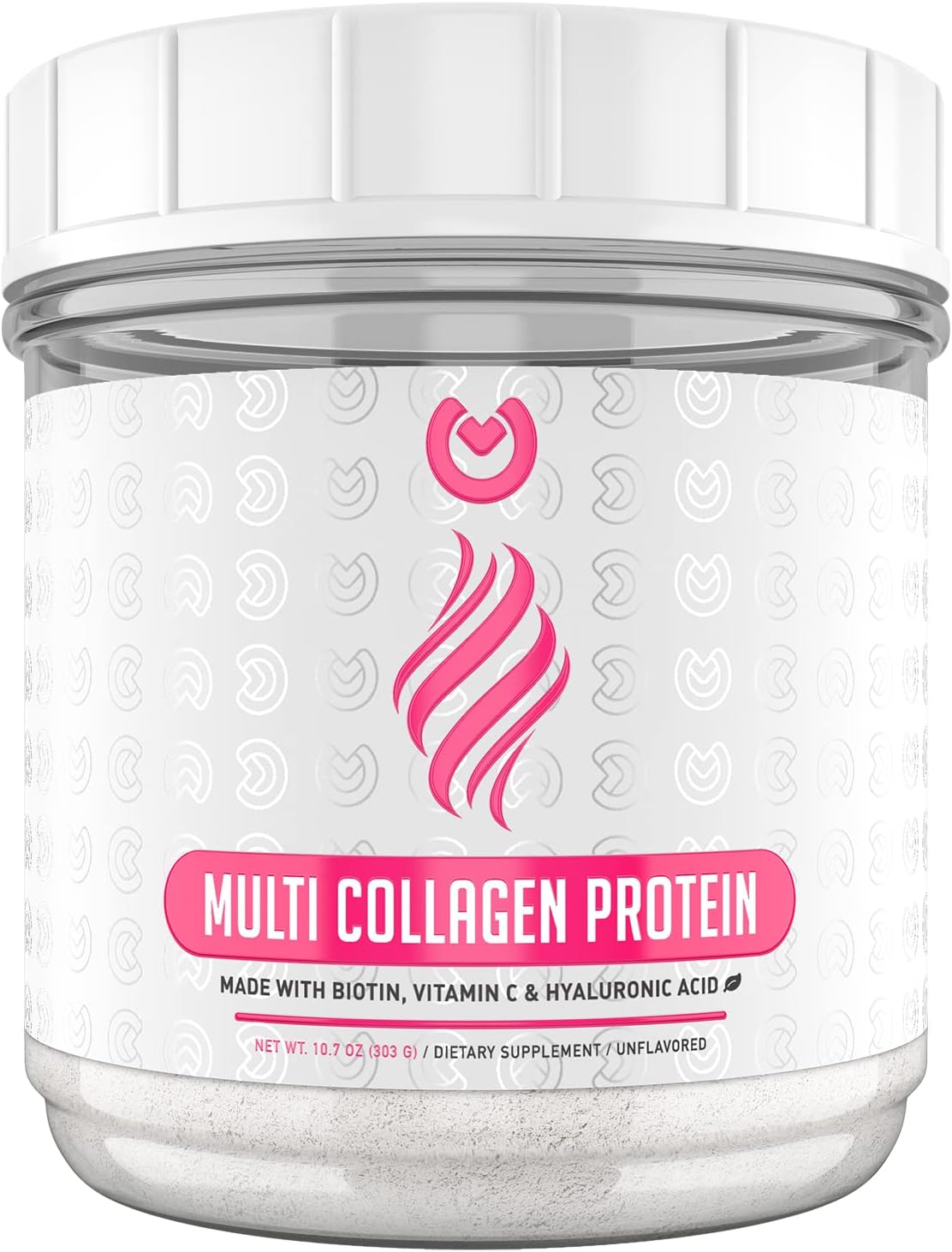Multi Collagen Peptides Powder – #1 Dissolving Collagen Powder Type I,II,III,V & X with Biotin & Vitamin C – Anti-Aging, Healthy Hair, Skin & Nails - Keto & Paleo Friendly - Unflavored 10.7 OZ (303G)