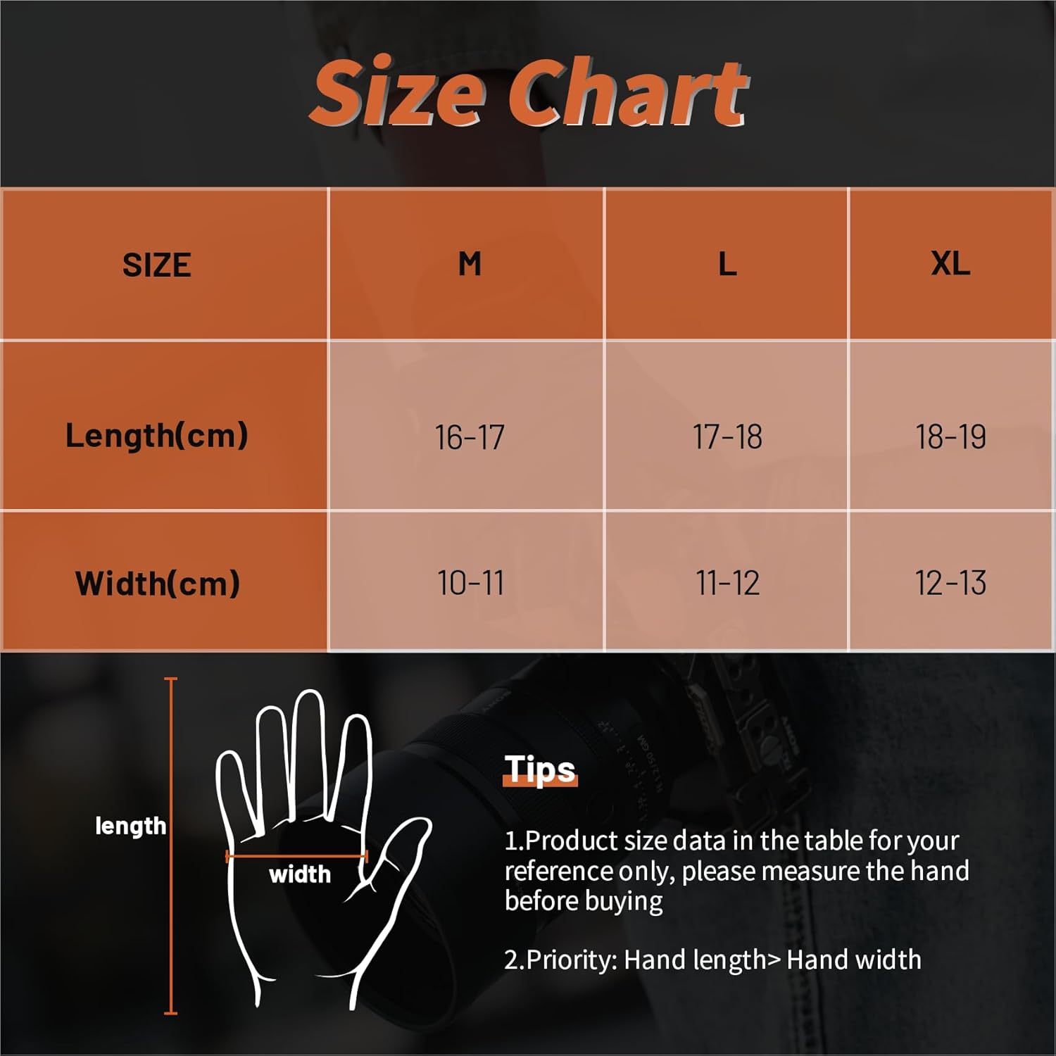PGYTECH Anti-Slip Exercise Gloves for Photographers and Cycling - Leather Workout Gloves for Men and Women