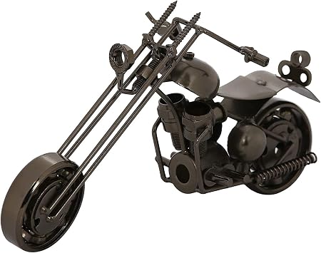 INDIA ARTS Metal Decorative Vintage Antique Bike for Home Decor