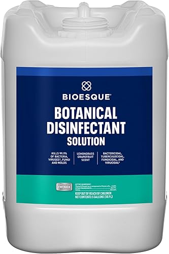 Miniatura 13 de Bioesque Solución Desinfectante Botánica, Desinfectante de Servicio Pesado de Amplio Espectro, Mata el 99.9% de Bacterias, Virus*, Hongos y Mohos, 1