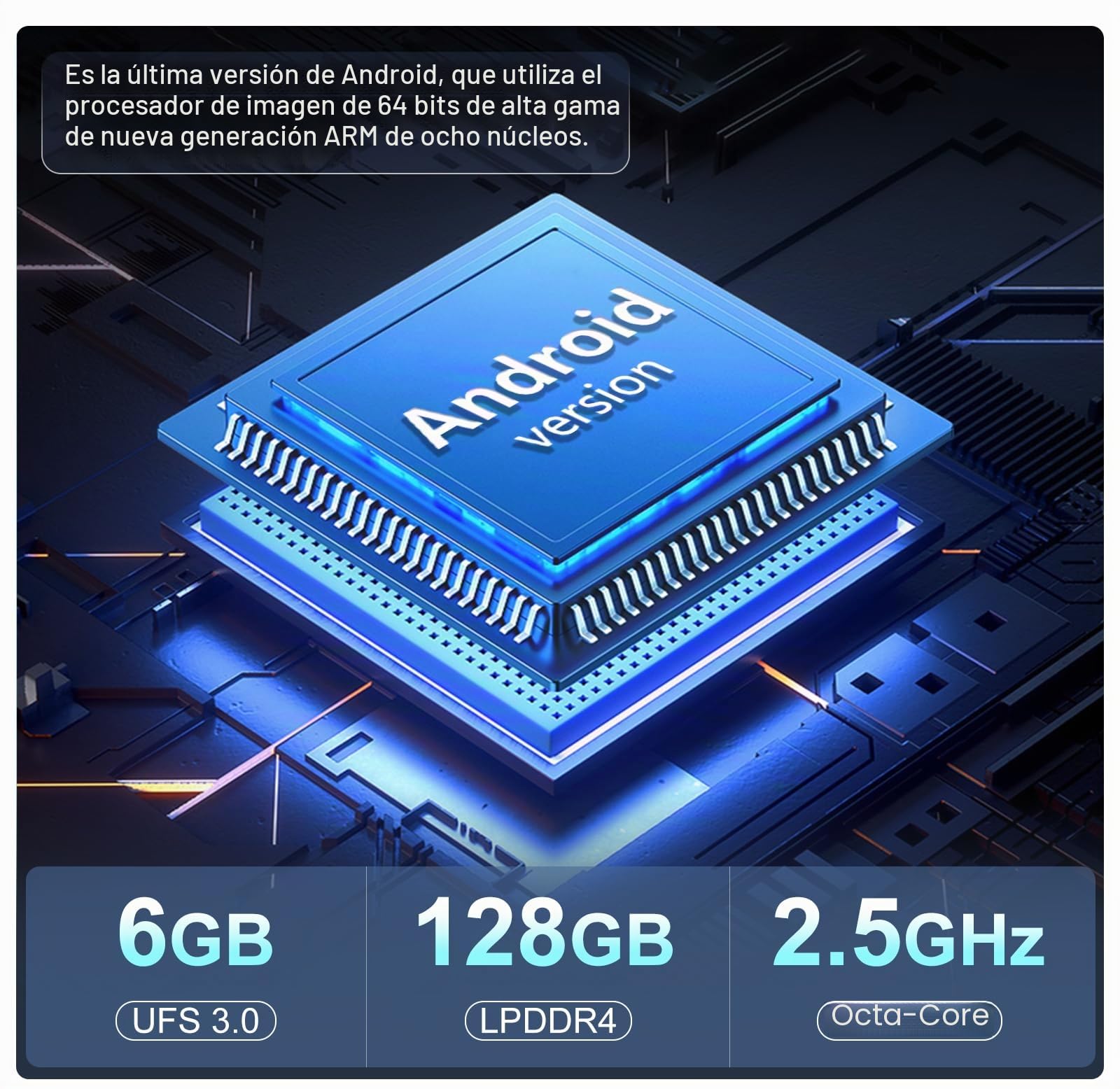 Radio Coche 10 Pulgadas IPS Pantalla Táctil 6GB + 128GB Android 15 con GPS Cámara Carplay WiFi SWC DSP para Volkswagen Passat B8 2015-2019