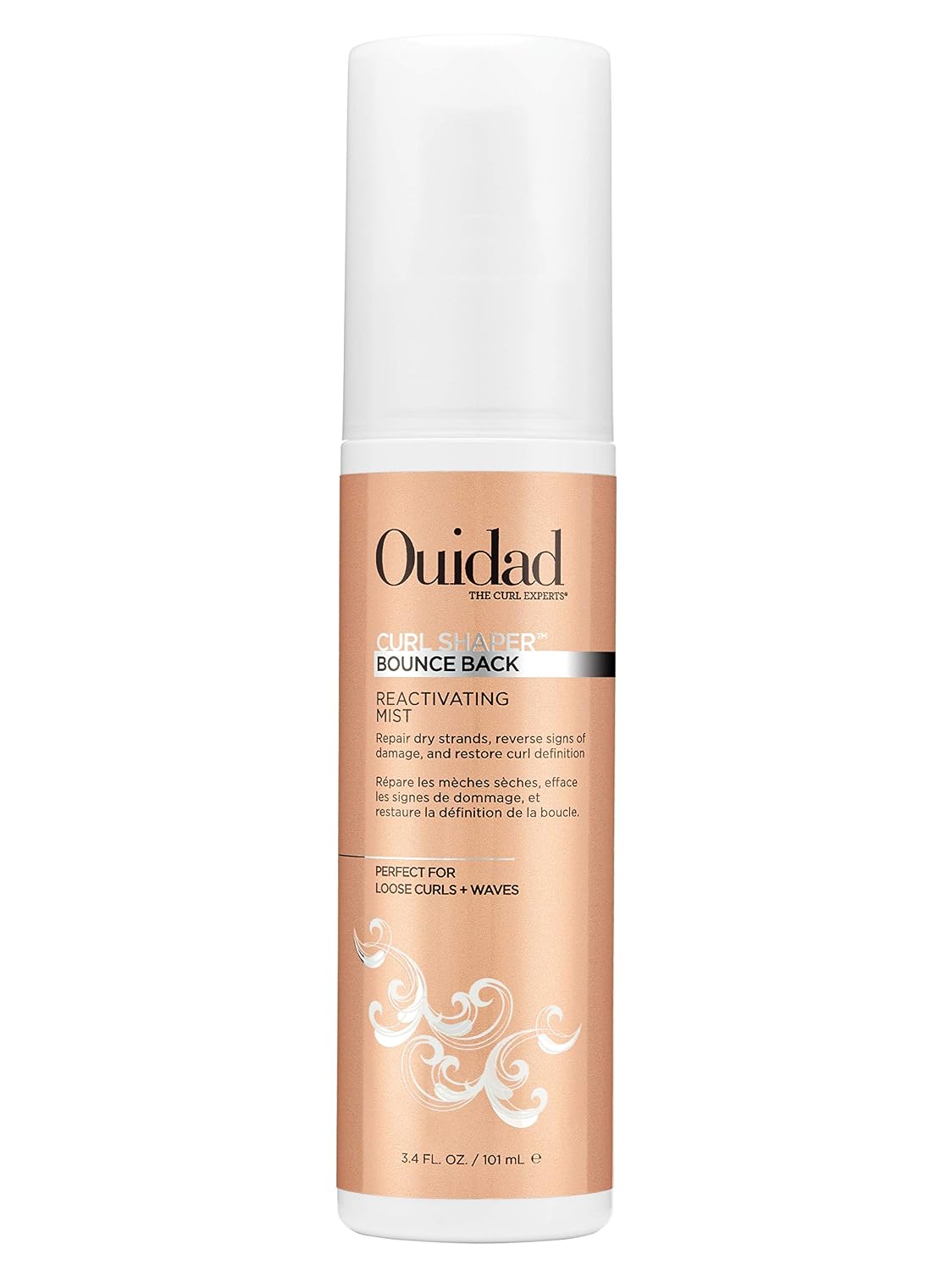 OUIDAD Curl Shaper Bounce Back Reactivating Mist, 3.4 oz.