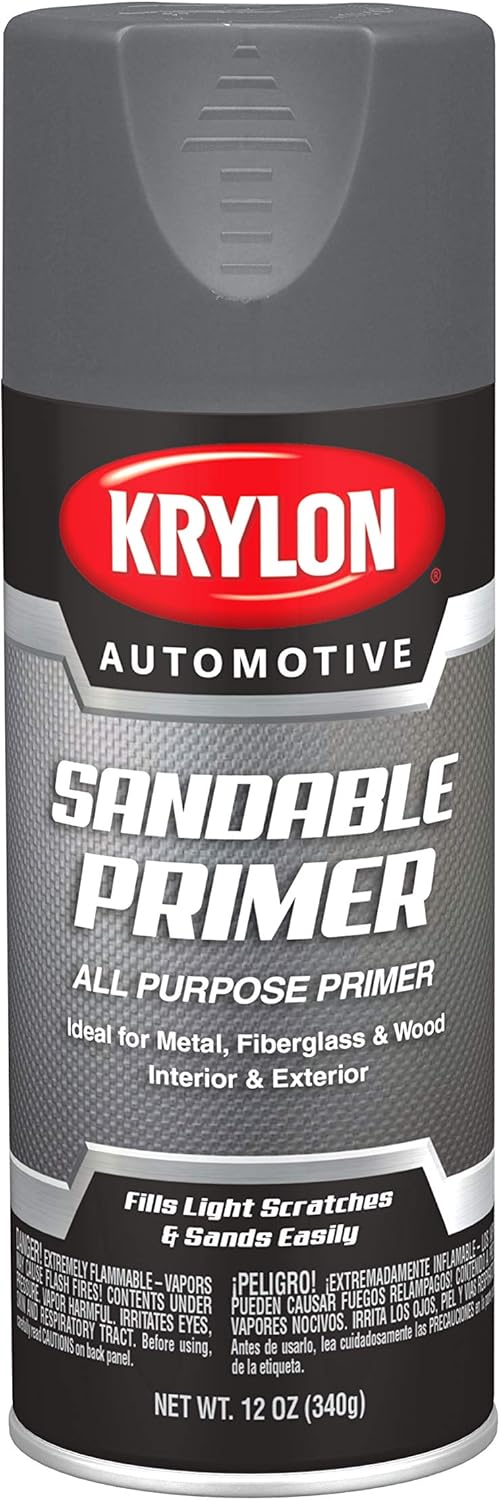 Krylon Automotive Acrylic Enamel, Gloss, White, 12 oz., Model Number: KA8604007