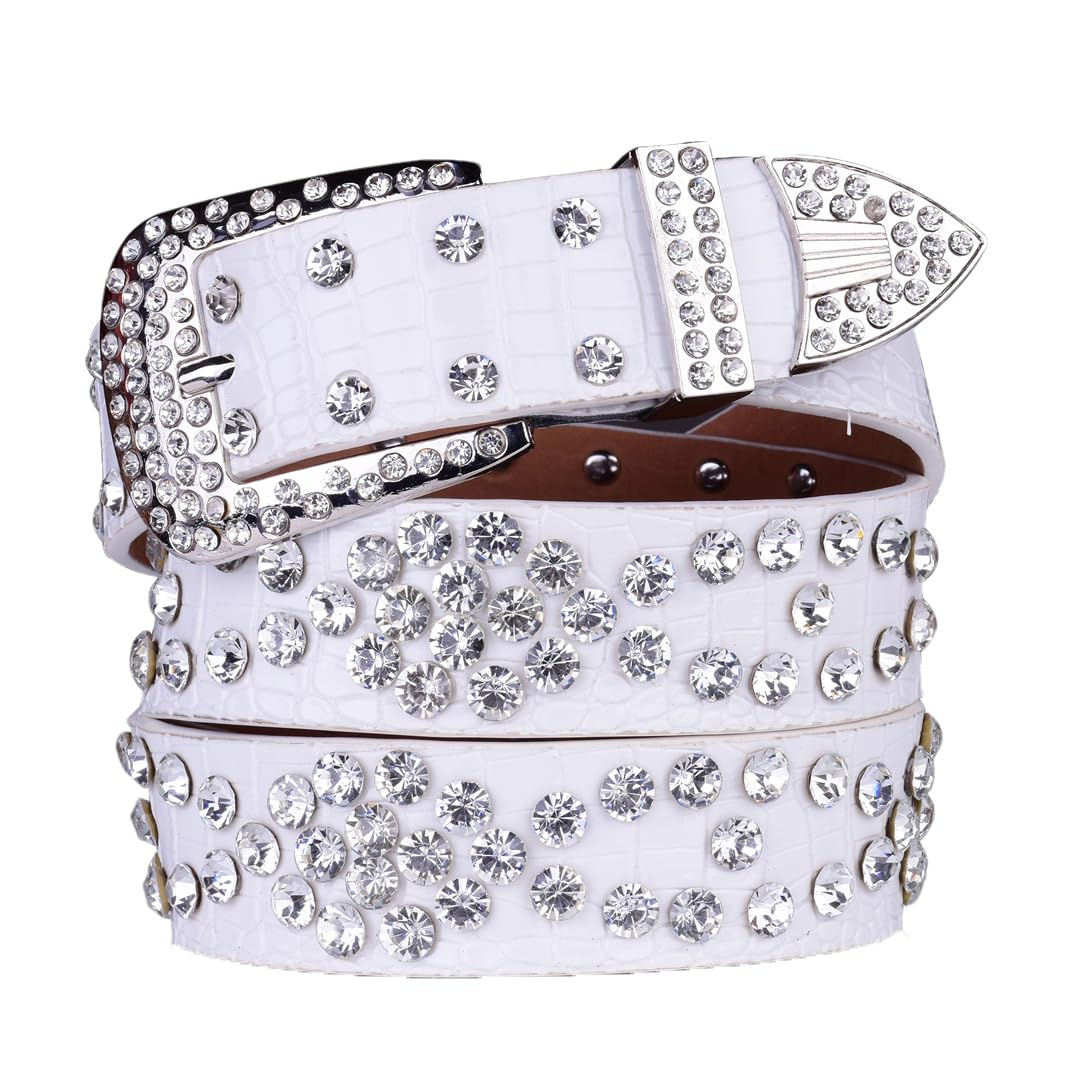 Women’S Punk Luxury Diamond Belt Gothic Lolita Style For Harajuku And Disco