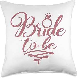 Bride To Be Bachelorette Party Wedding Bridal Shower, Bride Throw Pillow