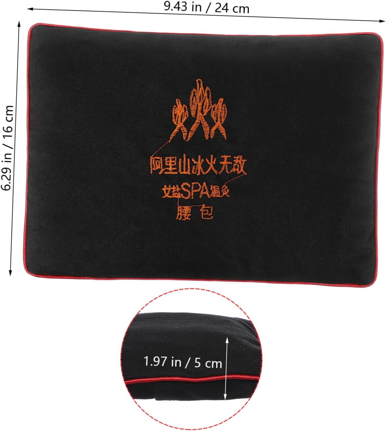 Portable Microwave Heating Pad for Waist and Shoulder Reusable Salt for Cramps and Muscle Tension Natural for Period and Relaxation