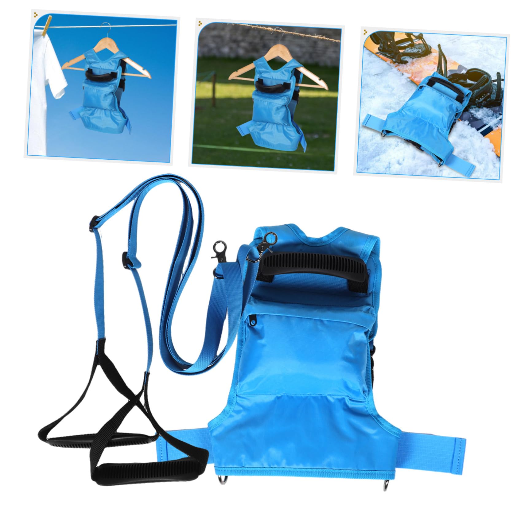 BESTonZON Entraînement Ski pour Garçon Fille Laisse De Ski avec Anti-Chute Accessoire pour Débutants