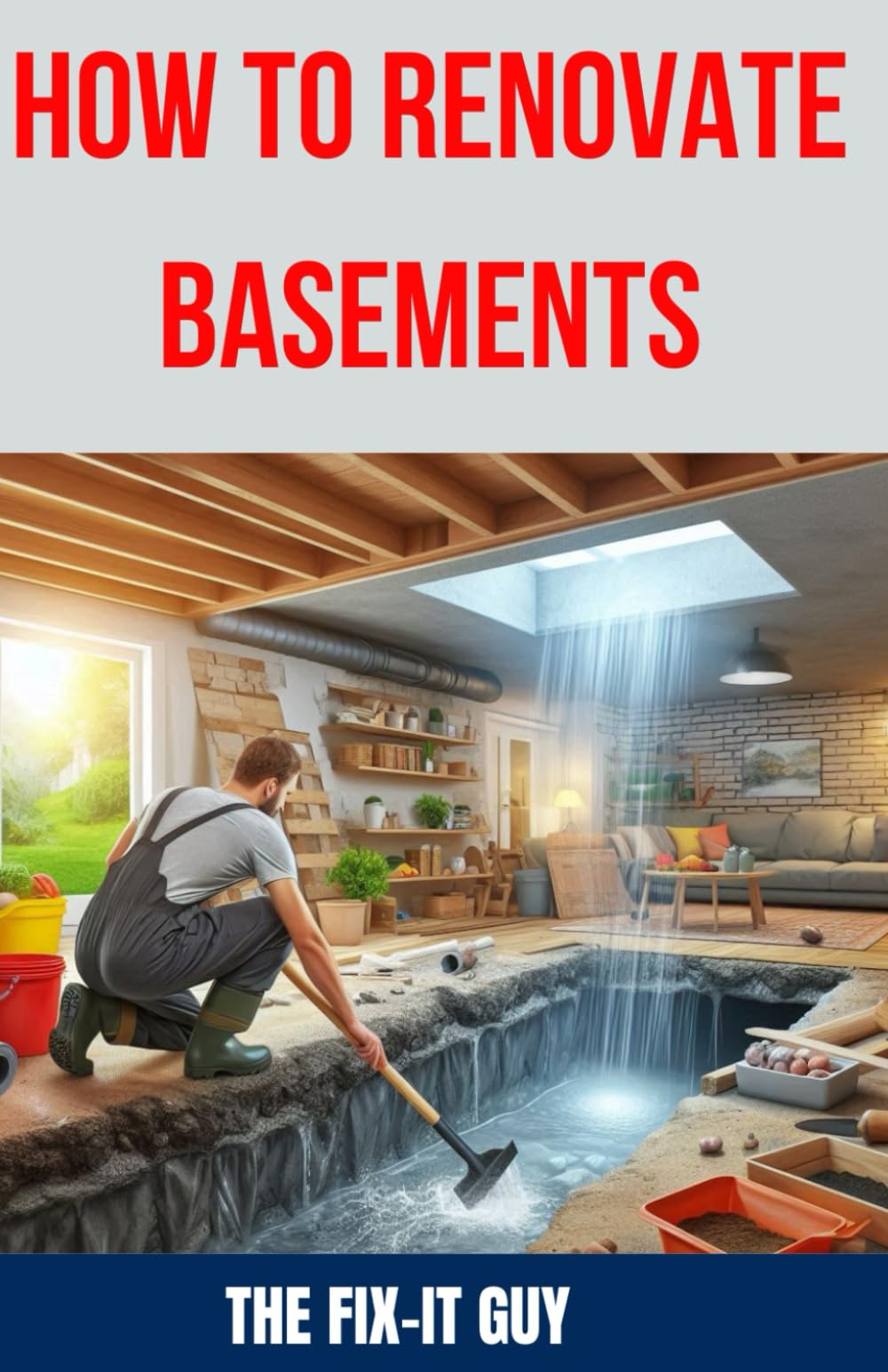 How to Renovate Basements: The Ultimate Guide to Transforming Your Basement with Expert Tips and Techniques for Waterproofing, Finishing, Adding ... Basement Remodeling (The Fixers Handbook)
