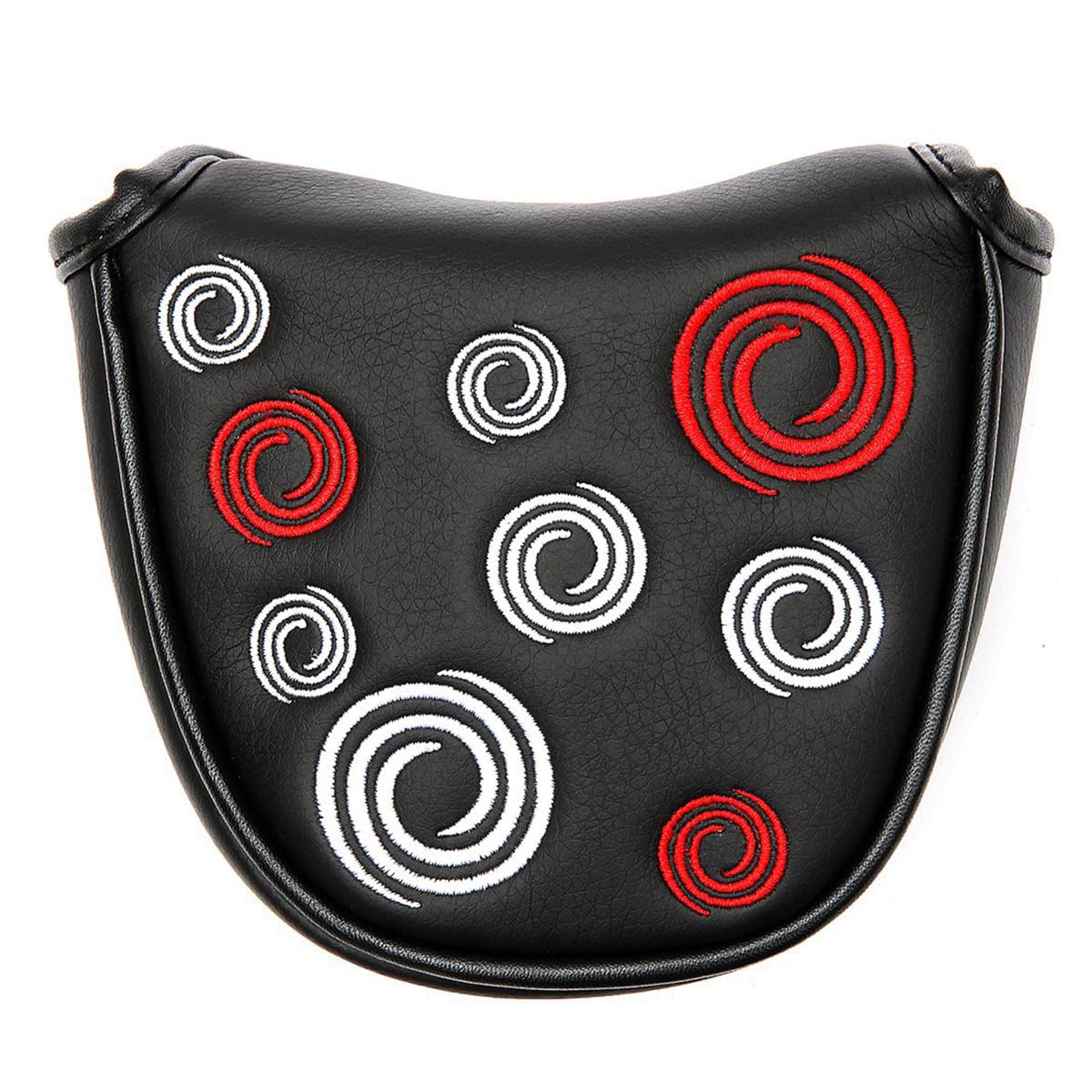 Funda semicircular para Putter, Funda para Palos de Golf, Tapa Protectora para Cabeza de Bola, Funda para Cabeza de Putter Duradera y Elegante para Mayor Seguridad del Palo