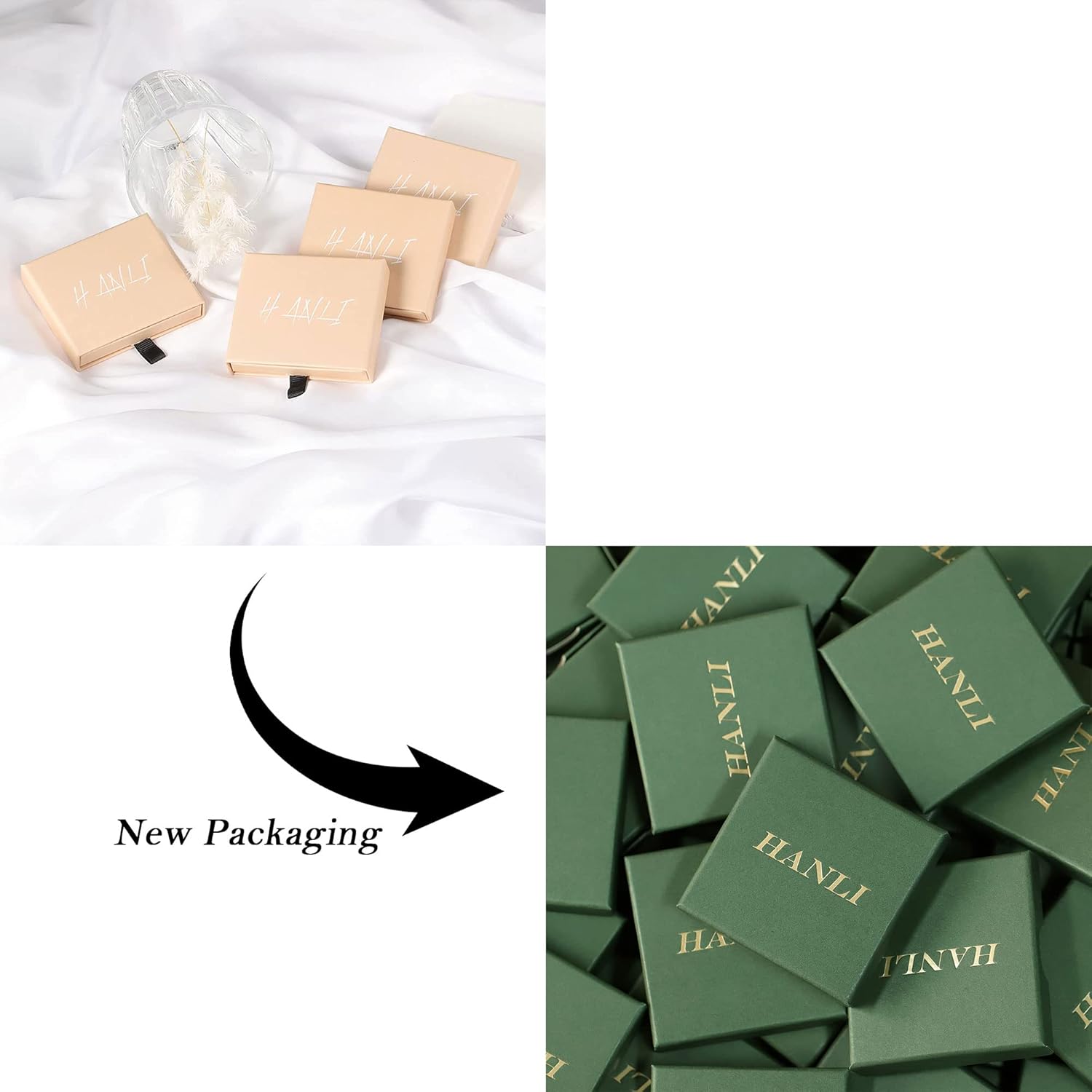 HANLI 14K Gold Plated Necklaces for Women - Dainty Butterfly, Star of David, Moon and Star, Sun, Lotus, Infinity, Hummingbird, Bee,Boots,Chill,Sunflower Pendant Designs - Elegant Jewelry for Women - Image 7