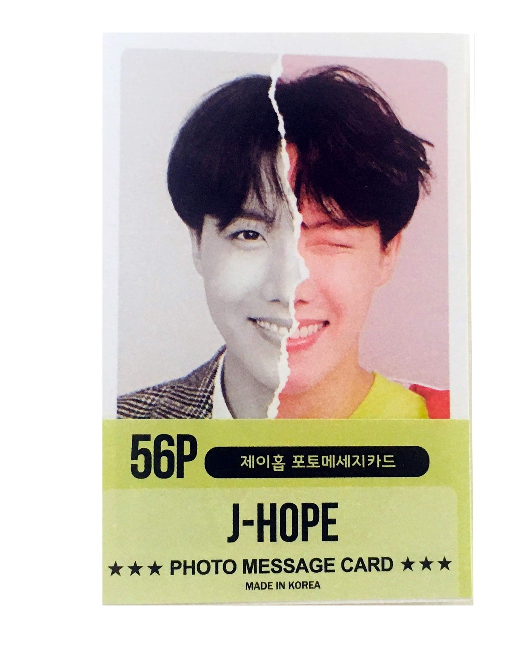 BTS Message Photocards 56pcs Brand-New version (J-HOPE) : Amazon