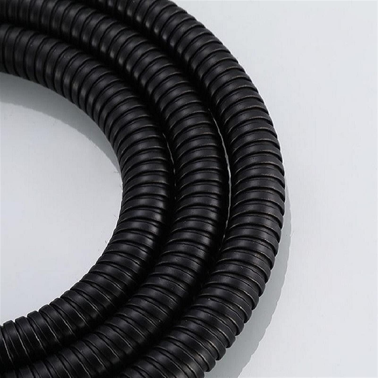Flessibile doccia, Flessibile doccia di ricambio Nero opaco 1,5 m 2,0 m Flessibile doccia for bagno Flessibile soffione doccia flessibile Prolunga for tubo dell'acqua for bagno Acciaio inossidabile