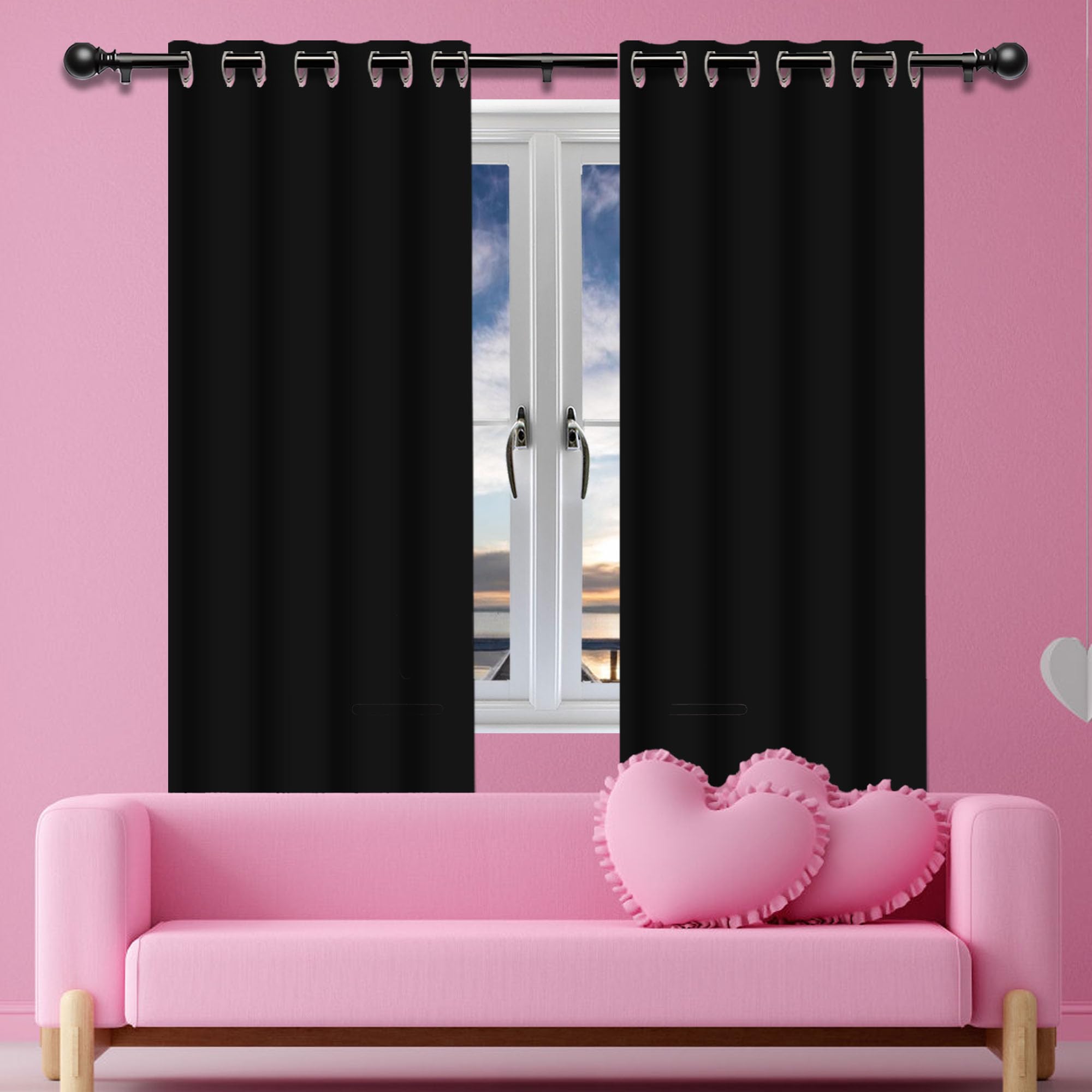 Rideaux occultants design moderne pour décoration salon et chambre