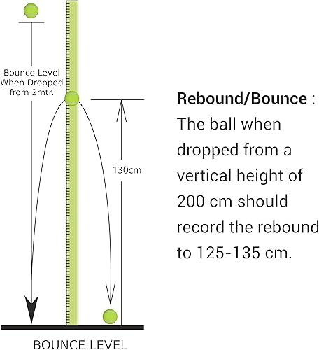Miniatura 5 de NIVIA Pelota de tenis de críquetpeso pesado (amarillo, paquete de 24)