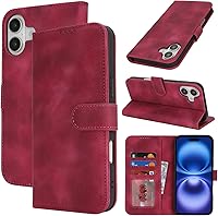 Vista 33 de Funda tipo cartera para iPhone XR con tarjetero para iPhone Xr para mujeres y hombres, ranuras para tarjetas de piel sintética con hebilla Oro Rosa