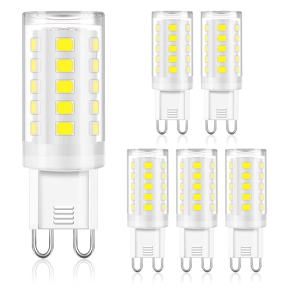 FMV　bialo  mf40w DAYBEETER 12 Pack G9 LED Bulb 4W (40 Watt Equivalent), 3000K