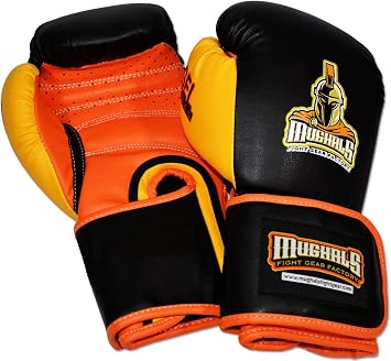 Ring to Cage All Purpose Training Boxing Gloves, Gel-Line, Molded-Foam, Safety-Strap.
