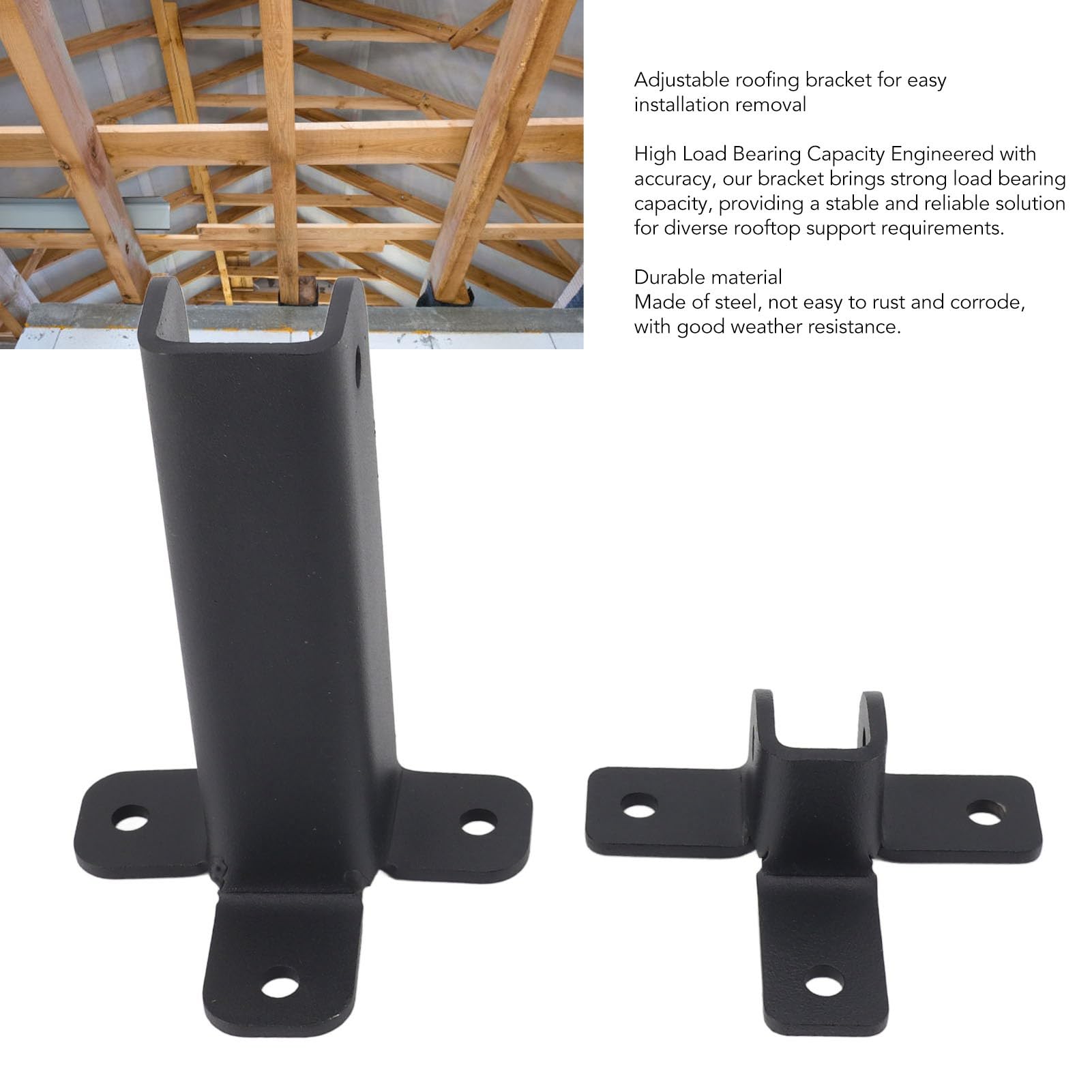 Supporto Per Trave Di Sollevamento A Soffitto – Staffa In Acciaio Anticorrosione, Facile Da Montare E Resistente