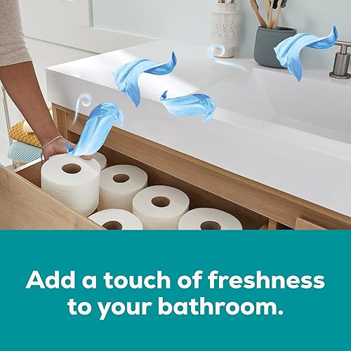 Miniatura 2 de Angel Soft Papel higiénico con tubo perfumado de lino fresco, 48 megarrollos  192 rollos regulares, papel higiénico suave y fuerte