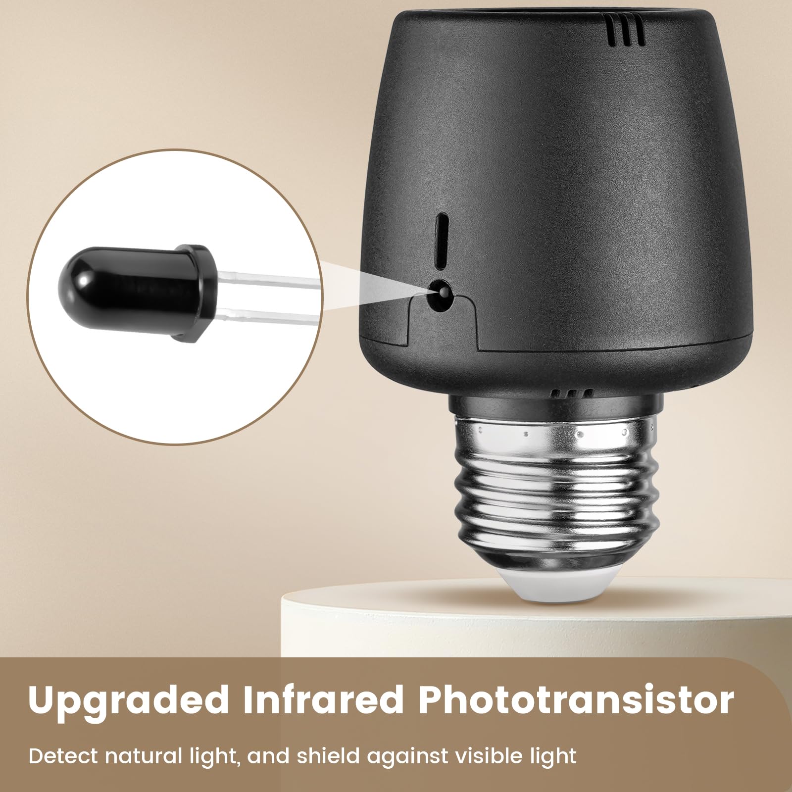 Photocell Socket Insert Photocell For Landscape Transformer 120VAC