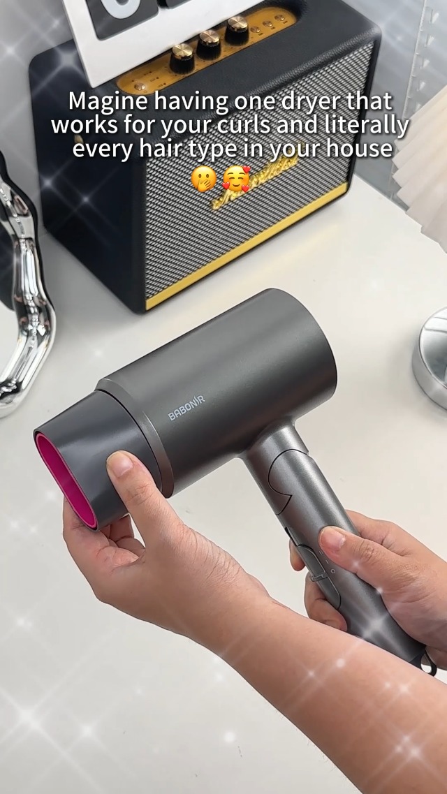Amazon.com : BABONIR Hair Dryer with Diffuser for Women, 1875W