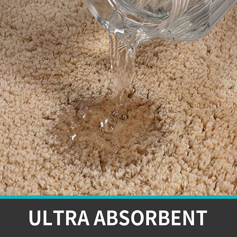 Image of Amazon Brand - Umi Vegas Carpets - Anti-Slip, Microfiber Super Soft, Washable - Carpet for Bedroom, Living-Room (3x5 Feet, Gold)