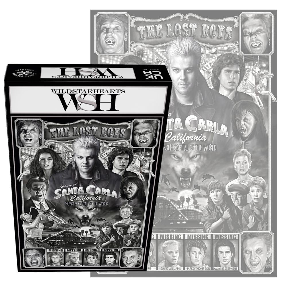 Amazon.com: Wild Star Hearts Lost Boys 1000 Piece Jigsaw Puzzle