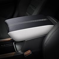 Vista 14 de AOMSAZTO Fundas de reposabrazos para CRV 2017-2022 Negro