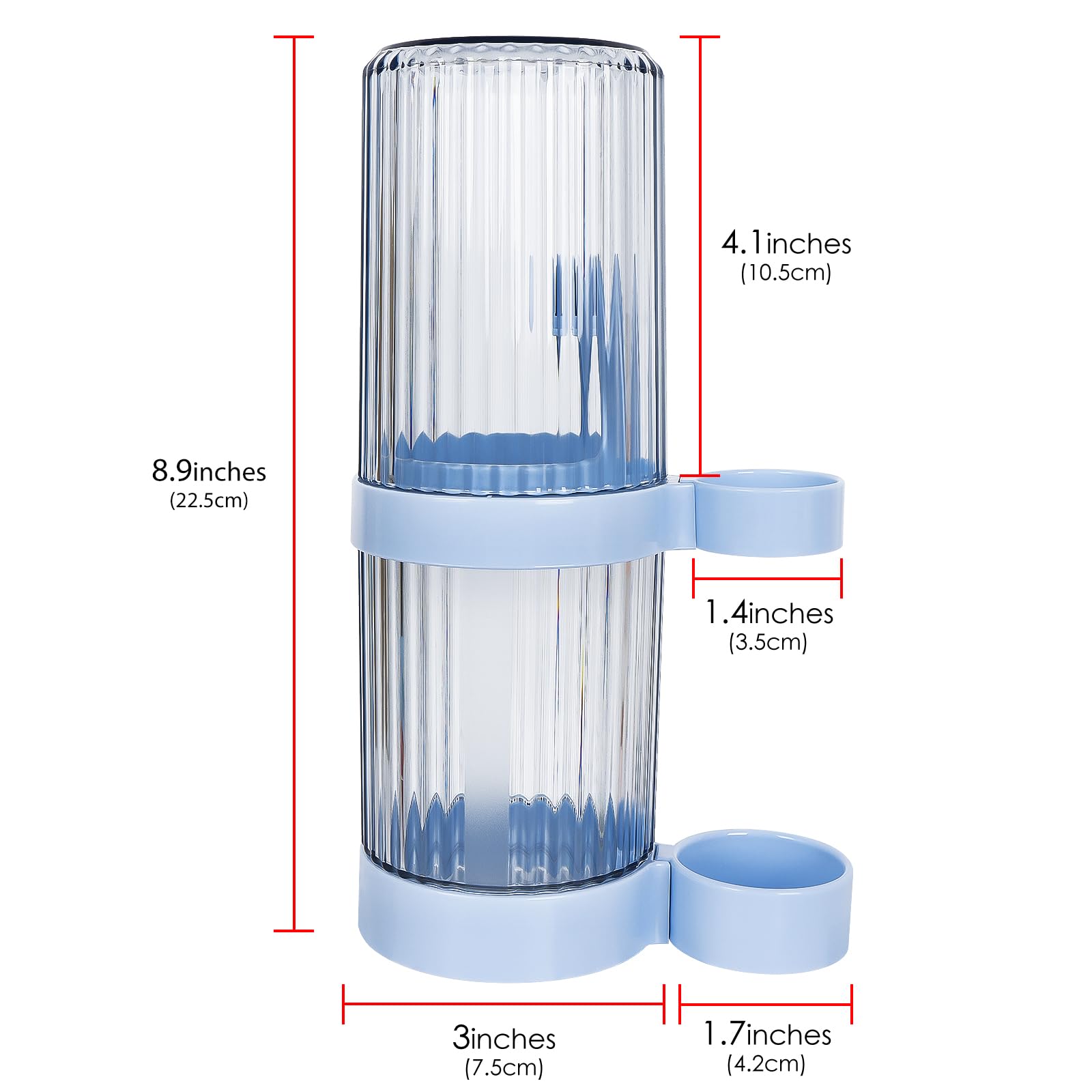Support De Brosse à Dents Réglable En Hauteur DODAMOUR - Avec Gobelet Et Plateau - Compatible Brosses à Dents Électriques Et Classiques Rangement Salle De Bain Support De Brosse à Dents Réglable En Hauteur DODAMOUR - Avec Gobelet Et Plateau - Compatible Brosses à Dents Électriques Et Classiques Rangement Salle De Bain