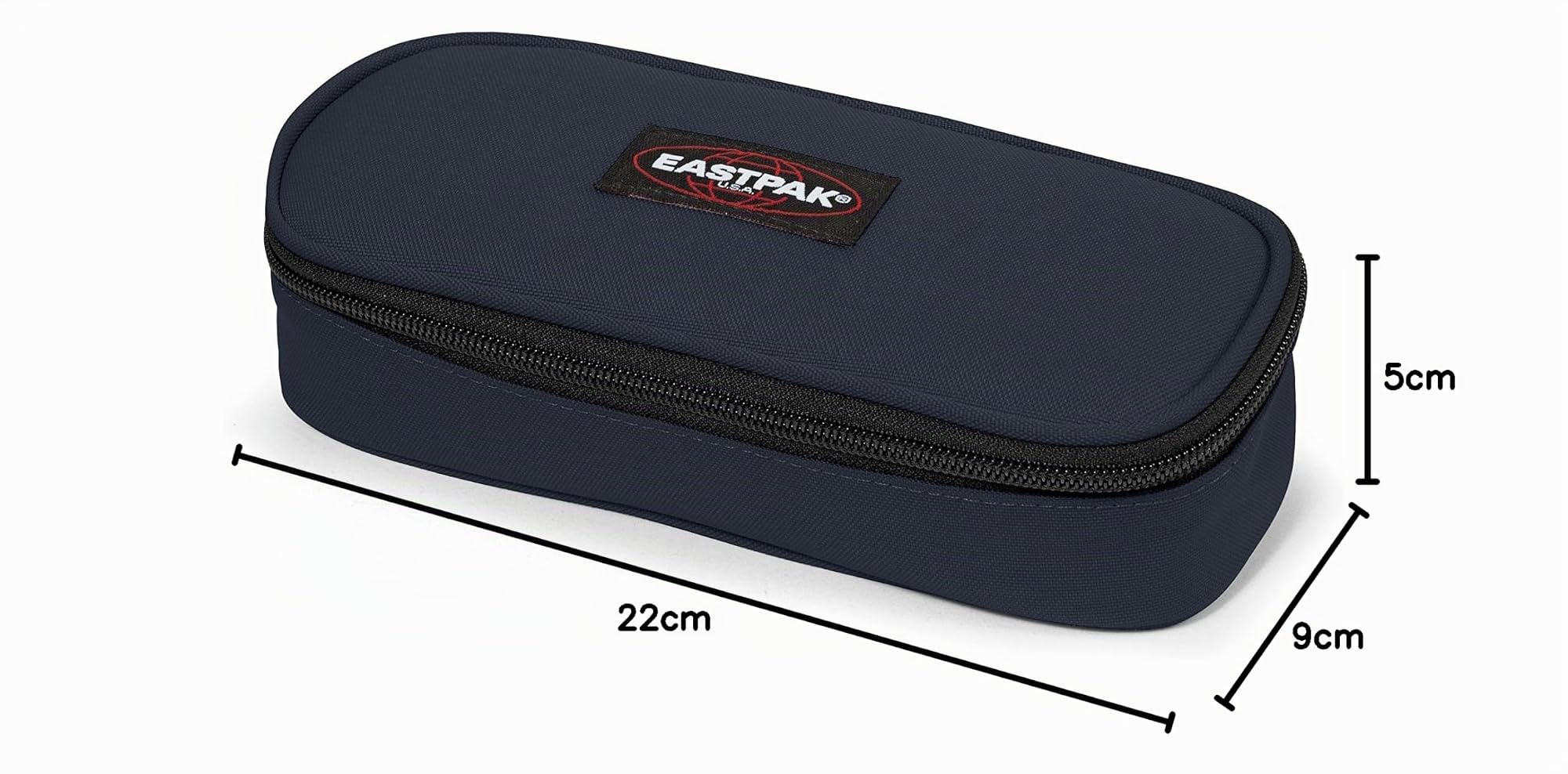 EASTPAK Oval Single Estuche, Unisex adulto, Talla única, Azul (Cloud Navy)