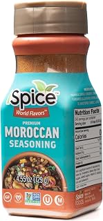 iSpice - MOROCCAN SEASONING World Flavor Super Spice Blend | All Natural | Ready to use as is | No preparation is necessary