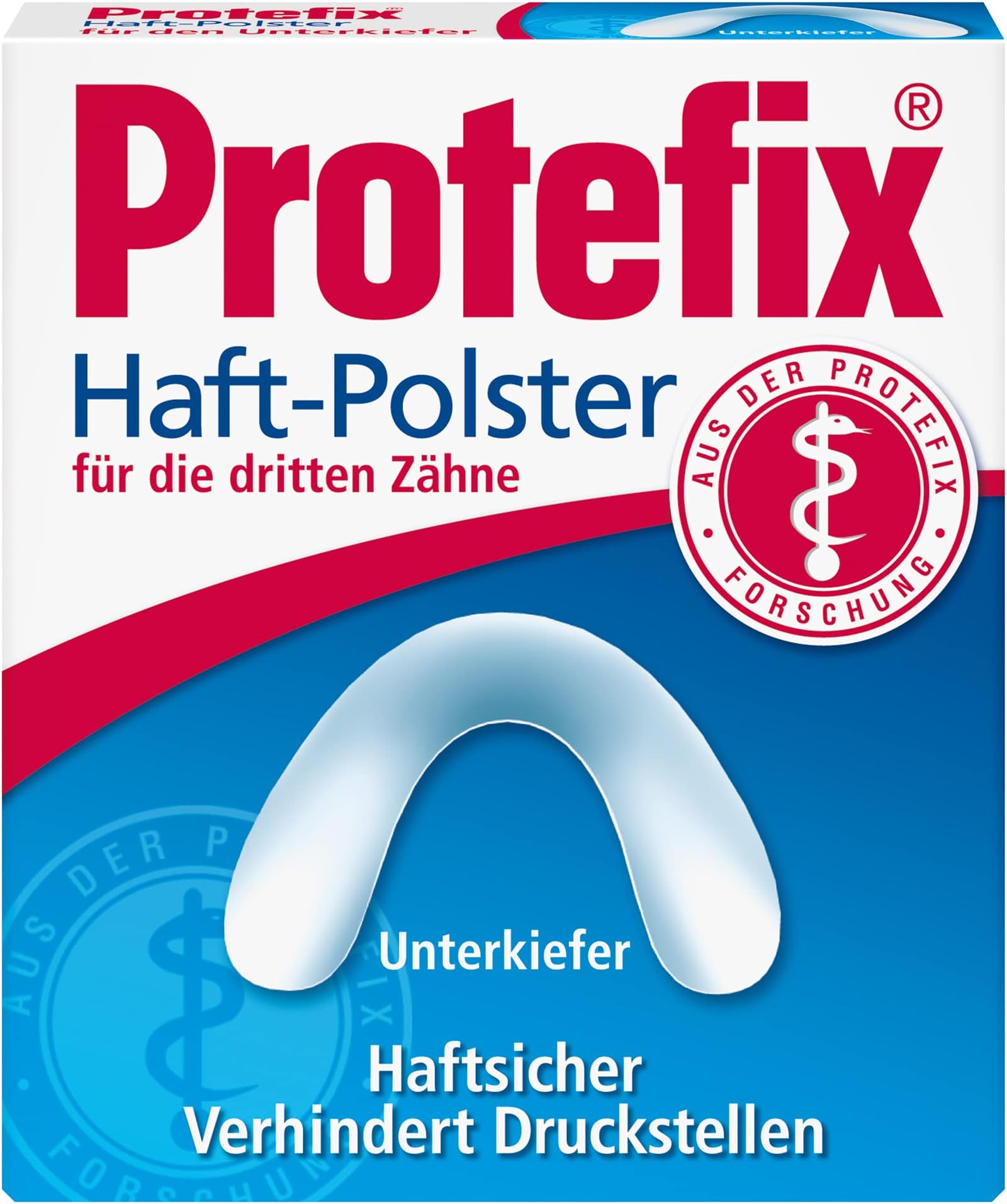 Protefix Adhesive pad for Lower jaw 30 Pieces Package