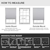 Vista 7 de BERISSA Persianas celulares solares para ventanas, sin cordón, filtrantes de luz, persianas celulares para oscurecer la habitación, persianas