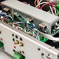 Vista 3 de OSD Audio MX880 GEN2 Amplificador de 4 zonas 8Ch x 80W, Clase D, botones de encendido/apagado del panel frontal, audio distribuido