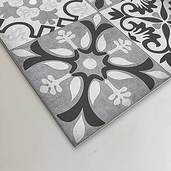 Tapis De Cuisine Antidérapant CREARREDA | Vinyle Imperméable - Design Italien - 50x240 Cm