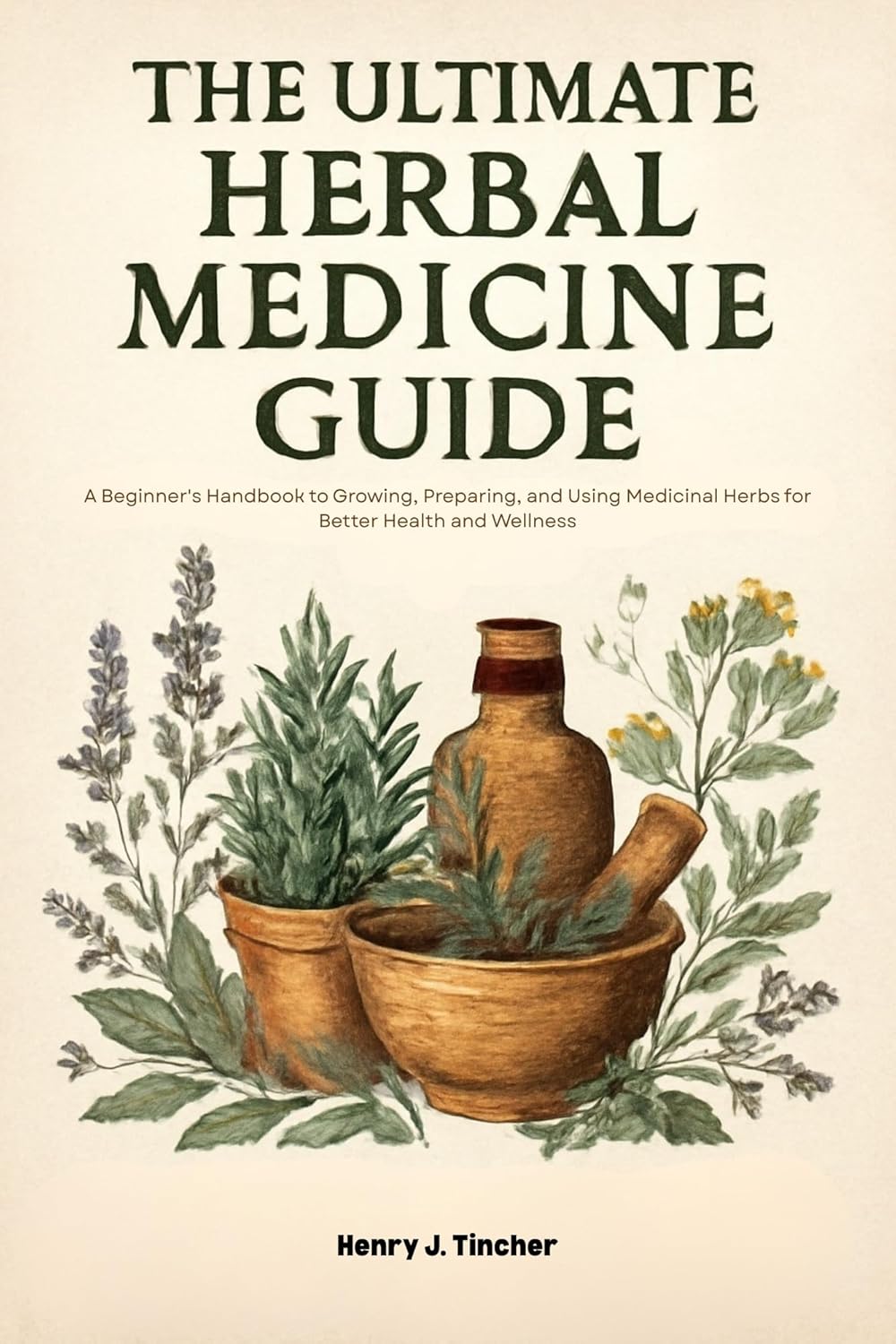 The Ultimate Herbal Medicine Guide: A Beginner’s Handbook to Growing, Preparing, and Using Medicinal Herbs for Better Health and Wellness