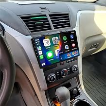 4+64GB Android 14 Car Stereo Radio for Chevrolet Traverse 2008-2012, 10-inch Touchscreen with Wireless CarPlay Android Auto GPS Navigation Wi-Fi Bluetooth FM Radio, AHD Backup Camera