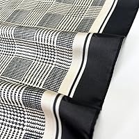 Vista 98 de FONYVE - Pañuelo de satén sedoso de tamaño mediano para mujer, cuadrado, 27.5 x 27.5 pulgadas